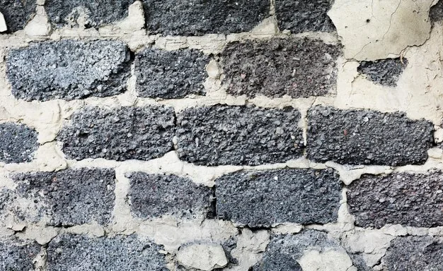 Side by side stone wall construction methods in a garden